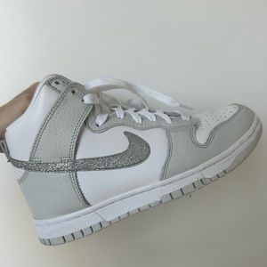 dunk silver glitter